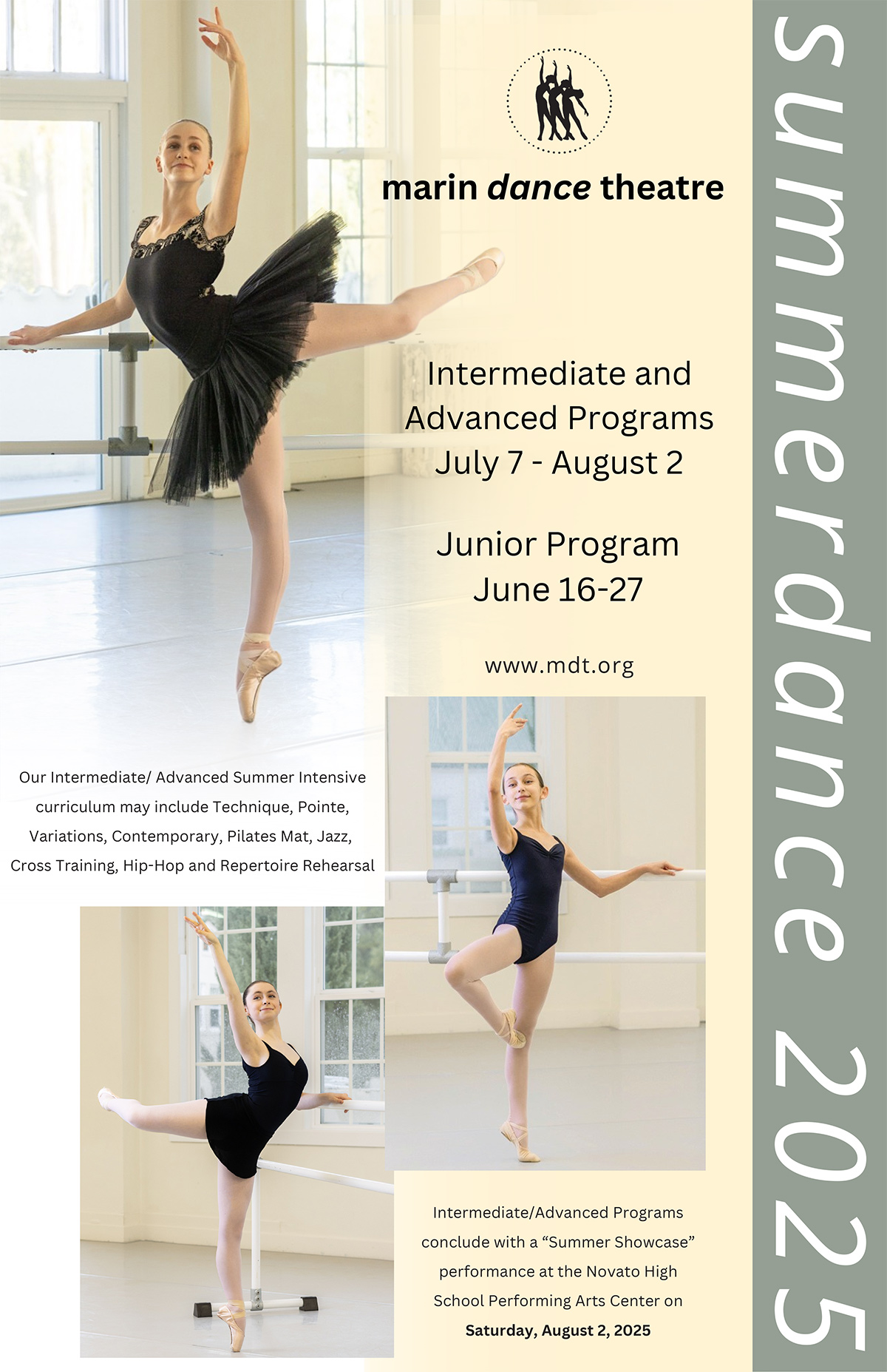 MDT Summerdance 2024 poster